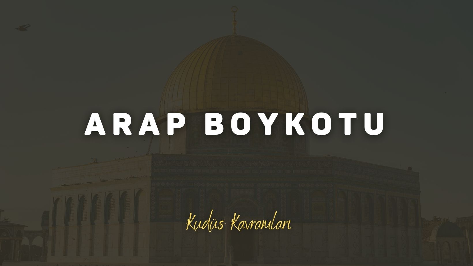 Arap Boykotu