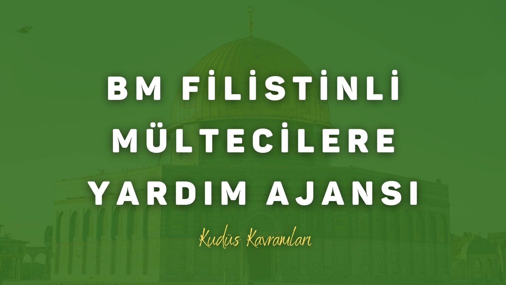 BM Filistinli Mültecilere Yardım Ajansı (UNRWA)