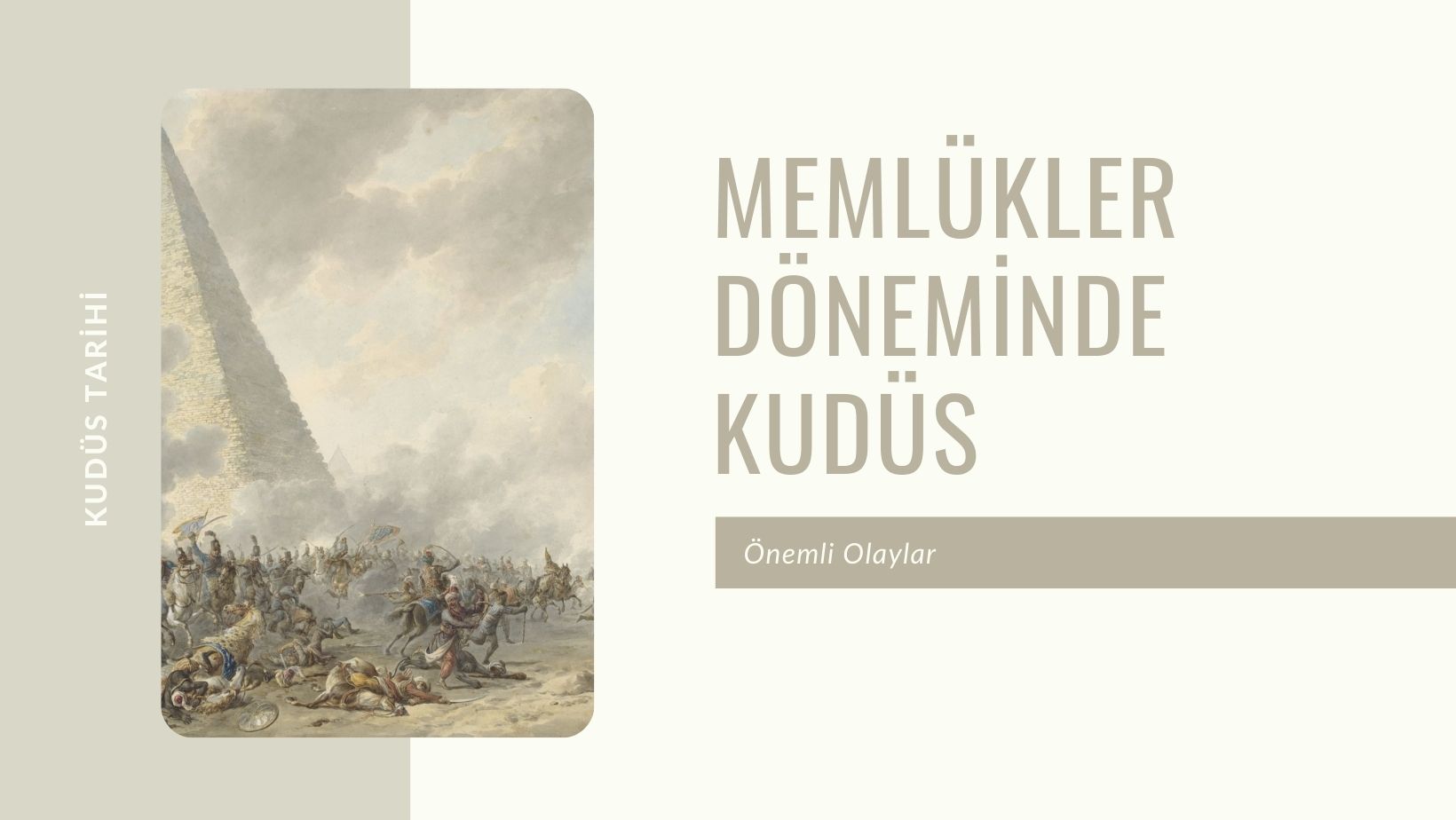 Memlükler Döneminde Kudüs 