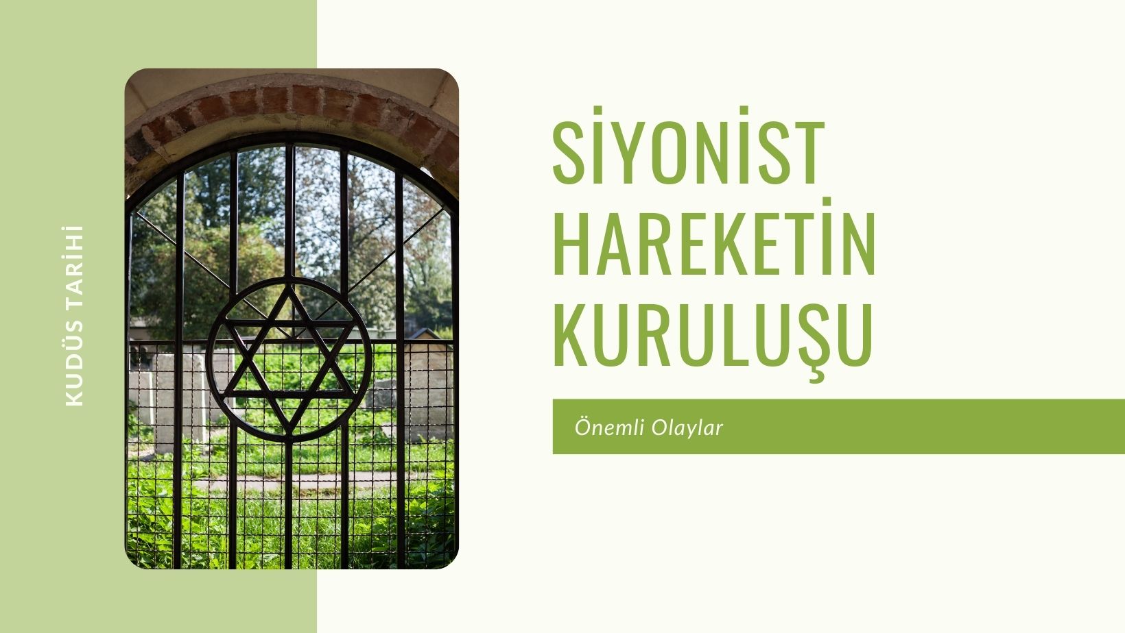 Siyonist Hareketin Kuruluşu