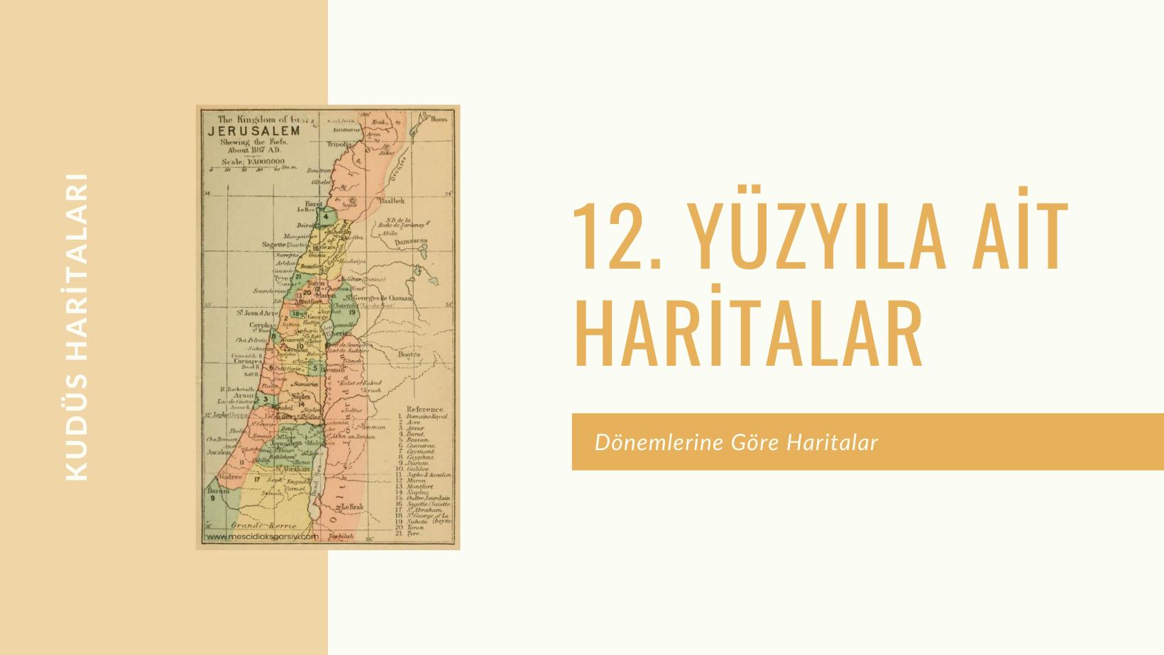 12.Yüzyıla Ait Haritalar