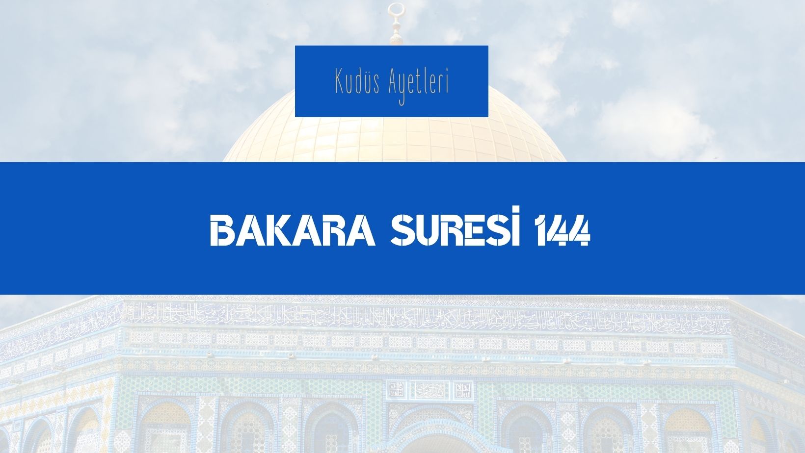 Mescid-i Aksa’dan, Mescid-i Haram’a